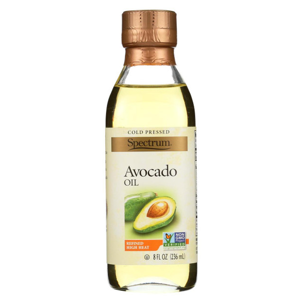 Spectrum Naturals Avocado Oil - Expeller Pressed - Refined - 8 oz