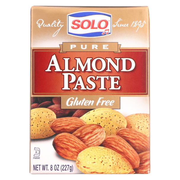 Solo - Almond Paste - EA of 1-8 OZ