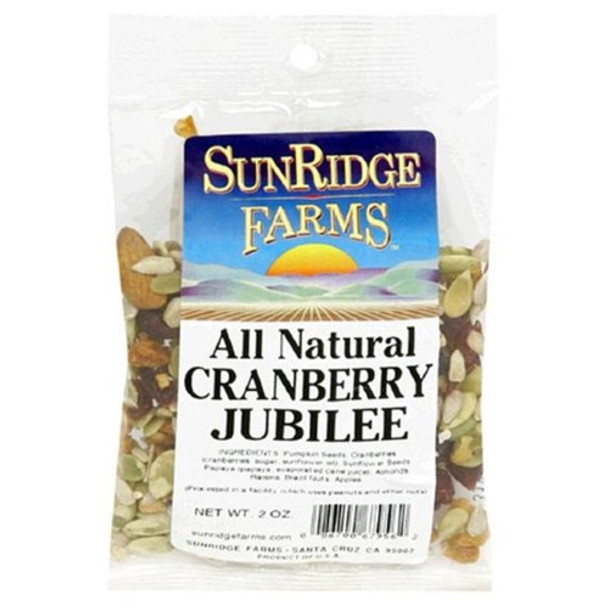 Sunridge Farms Jubilee Mix - Cranberry - Case of 25 - 1 lb.