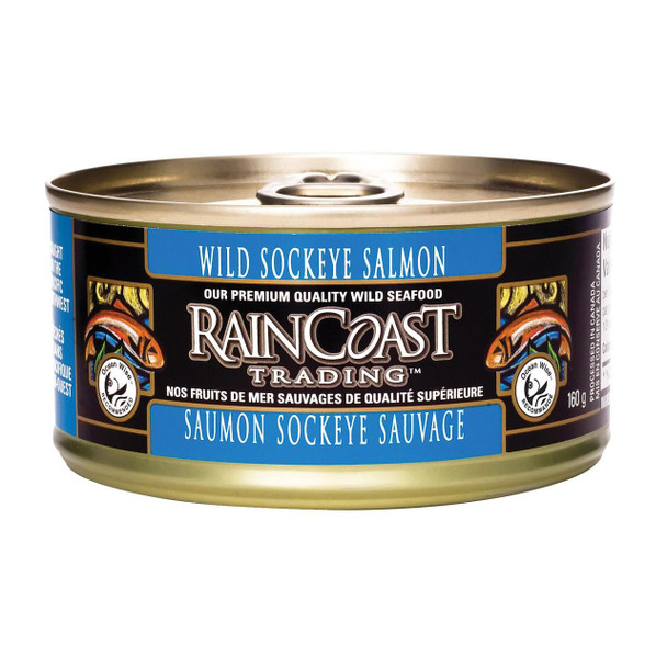 Raincoast Trading Wild Sockeye Salmon - Case of 12 - 5.65 oz.