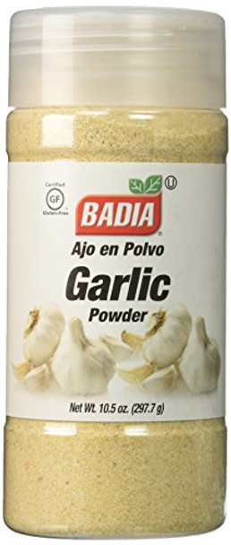 Badia Spices - Garlic Powder - Case of 12 - 10.5 oz.