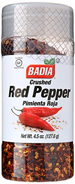 Badia Spices - Crushed Red Pepper - Case of 12 - 4.5 oz.