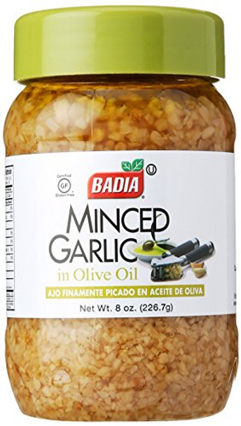 Badia Spices - Minced Garlic Oil - Case of 12 - 8 oz.