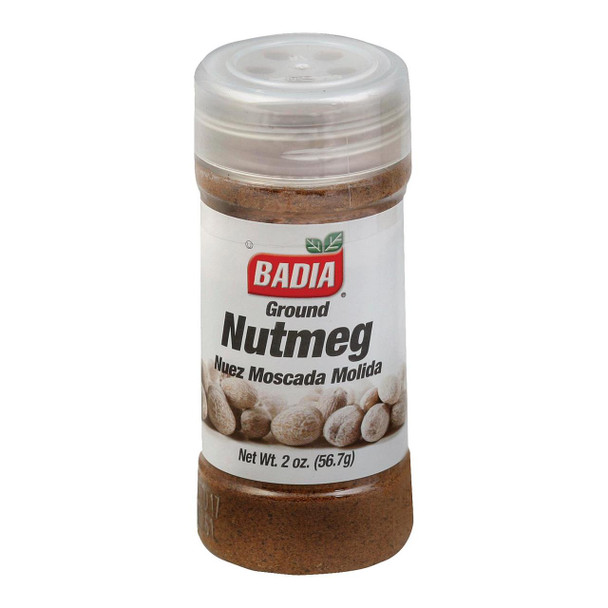 Badia Spices - Ground Nutmeg - Case of 12 - 2 oz.