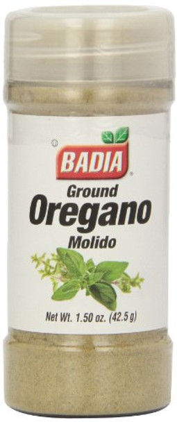 Badia Spices - Ground Oregano - Case of 12 - 1.5 oz.