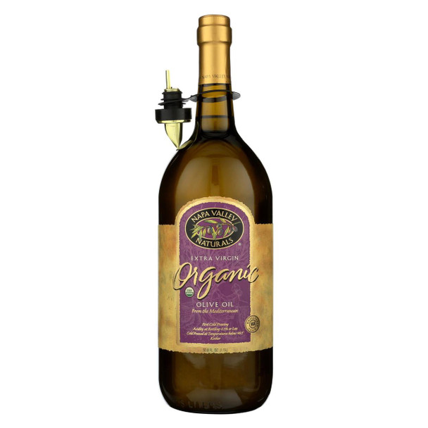 Napa Valley Naturals Organic Extra Virgin Olive Oil - Case of 6 - 50.8 Fl oz.