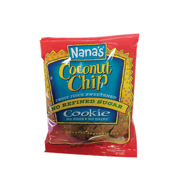 Nana's Cookie Chip - Coconut - Case of 12 - 3.5 oz.