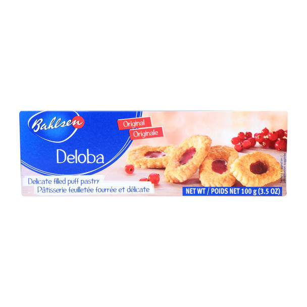 Bahlsen Deloba Cookies - Case of 12 - 3.5 oz.