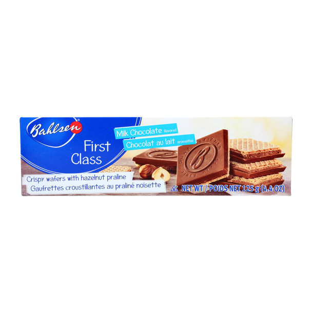 Bahlsen First Class Milk Chocolate Cookies - Case of 12 - 4.4 oz.