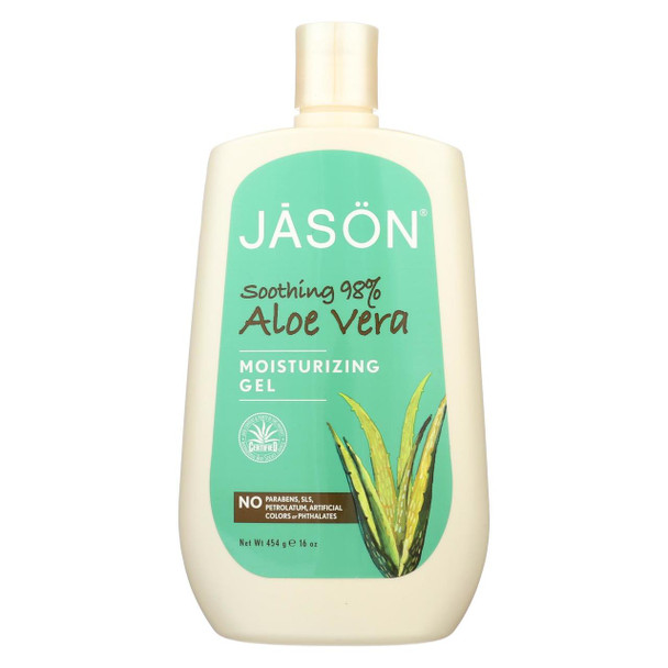 Jason Moisturizing Gel Aloe Vera 98% - 16 oz