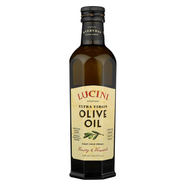Lucini Italia Select Extra Virgin Olive Oil - Case of 6 - 17 Fl oz.