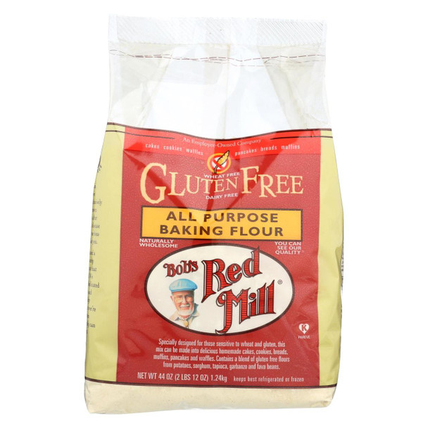 Bob's Red Mill Gluten Free All Purpose Baking Flour - 44 oz - Case of 4