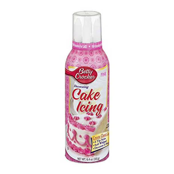 Betty Crocker - Icing Pink Can - Case of 12-6.4 oz