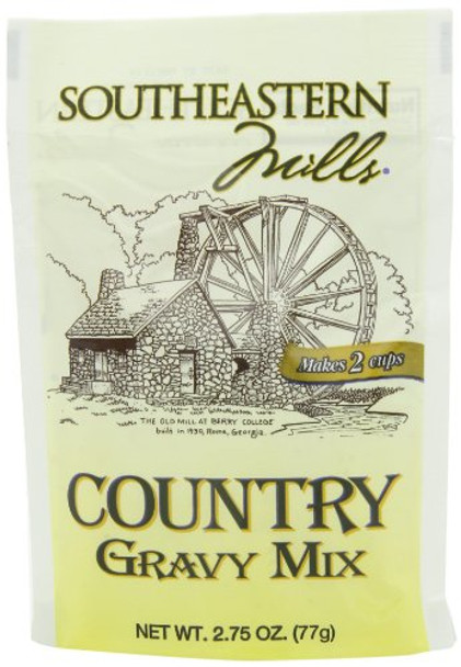 Southeastern Mills Gravy - Country - Case of 24 - 2.75 oz