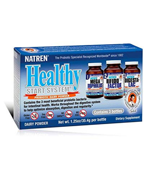 Natren Healthy Start System With Dairy - 1 Pack