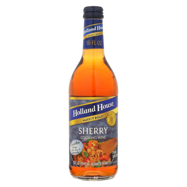 Holland House Holland House Sherry Cooking Wine - Sherry - Case of 12 - 16 Fl oz.