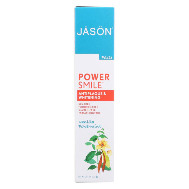 Jason PowerSmile Toothpaste Vanilla Mint - 6 oz