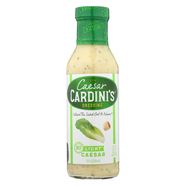 Cardini's Dressing: Light Caesar - Case of 6 - 12 fl oz