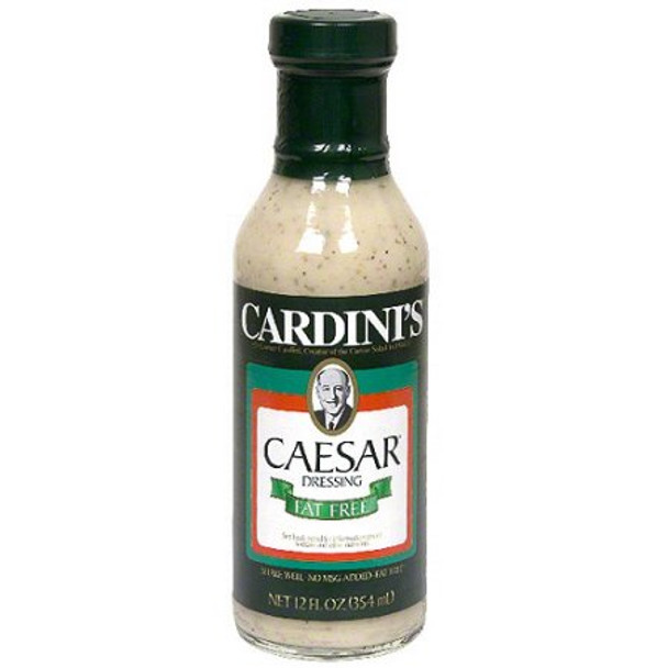 Cardini's - Fat Free Caesar Dressing - Case of 30 - 12 oz