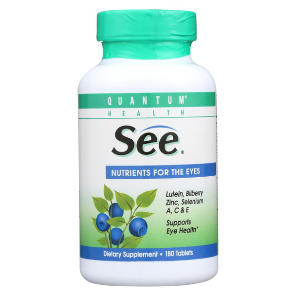 Quantum See Nutrients for the Eyes - 180 Tablets