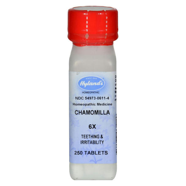 Hylands Homeopathic Chamomilla 6X - 250 Tablets