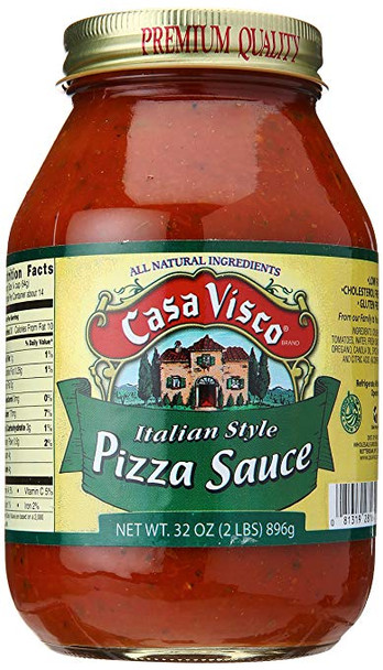Casa Visco - Sauce Pizza - CS of 12-32 OZ