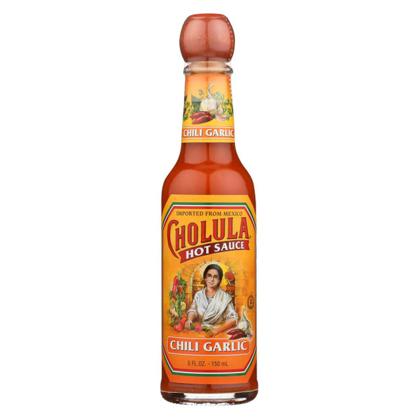 Cholula - Hot Sauce Garlic - CS of 12-5 FZ