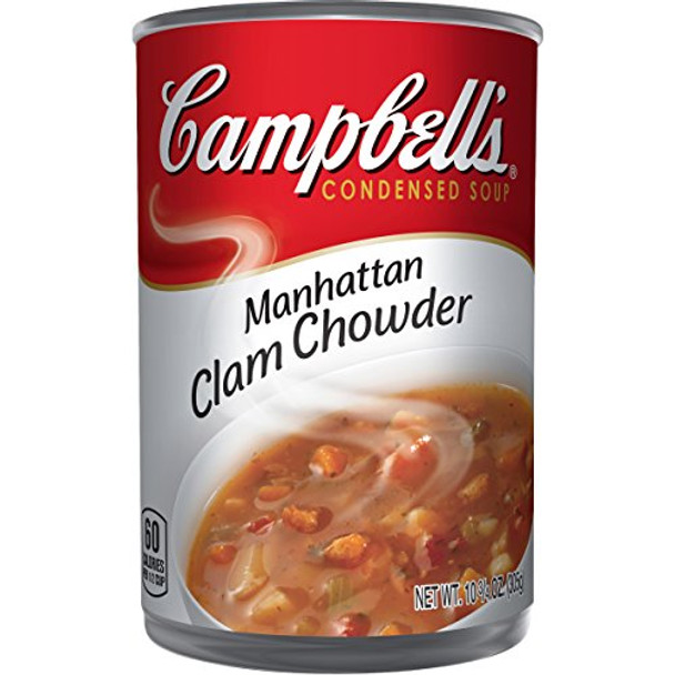 Campbell's Chowder - Manhattan Clam - Case of 12 - 10.75 oz