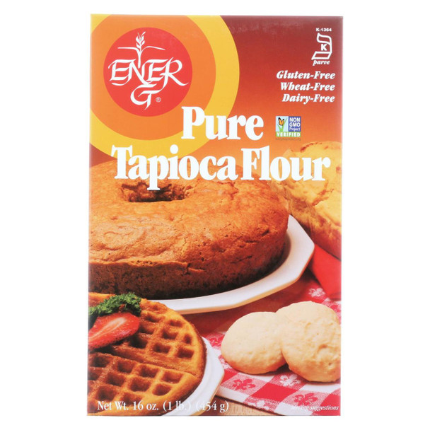 Ener-G Foods - Flour - Tapioca - Pure - Wheat Free - 16 oz - case of 12