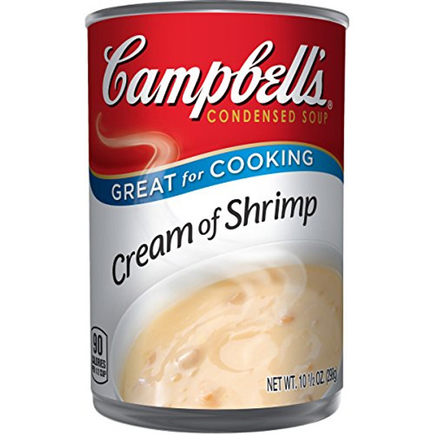 Campbell's Cream of Shimp Soup - Case of 12 - 10.75 oz