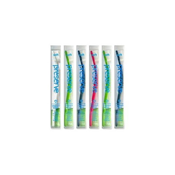 Preserve Toothbrush Display Case - Case of 24 - Assorted Colors