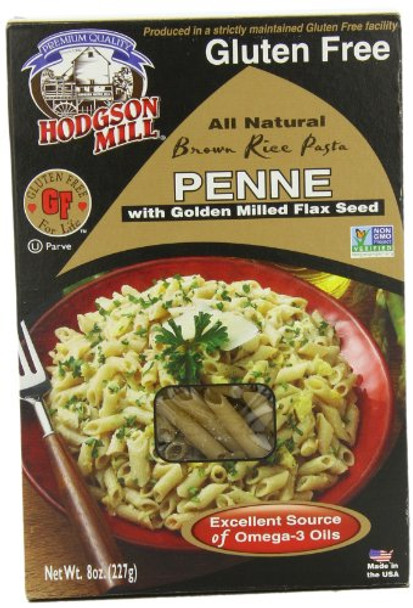 Hodgson Mills Penne Flxseed - Milled Flax Seed - Case of 12 - 8 oz.