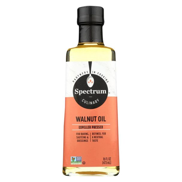 Spectrum Naturals Refined Walnut Oil - 16 Fl oz.