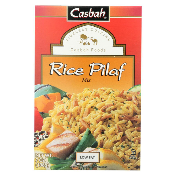 Casbah Rice Pilaf - Case of 12 - 7 oz.