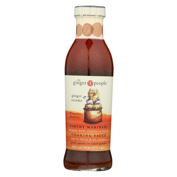 The Ginger People Sauce - Sesame - Case of 12 - 12.7 Fl oz.