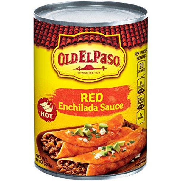 El Paso Enchilada Sauce - Hot Red - Case of 12 - 10 oz.