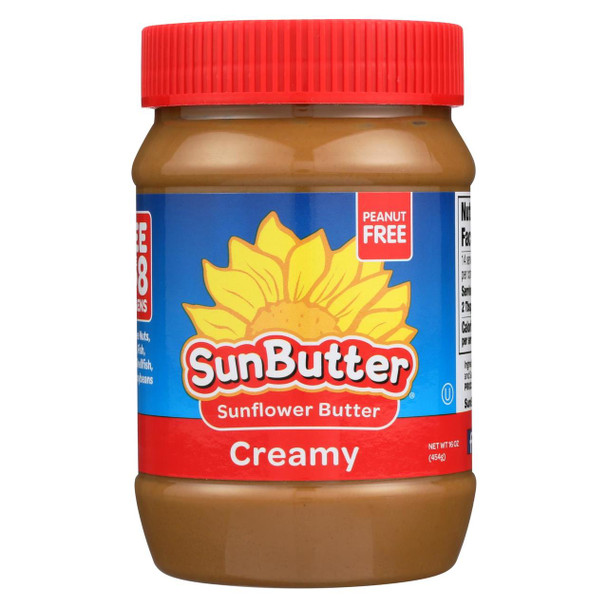 Sunbutter Sunbutter - Creamy - Case of 6 - 16 oz