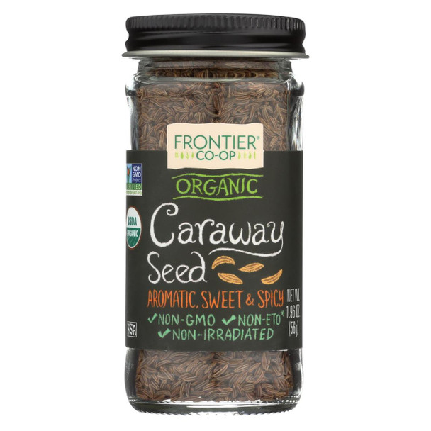 Frontier Herb Caraway Seed - Organic - Whole - 1.96 oz