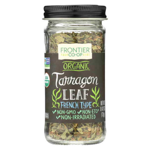 Frontier Herb Tarragon Leaf - Organic - Cut and Sifted - .42 oz