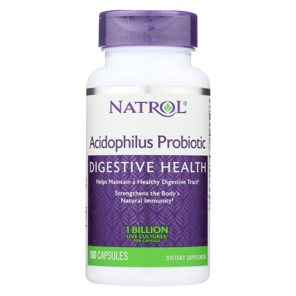 Natrol Acidophilus Probiotic - 100 mg - 100 Capsules
