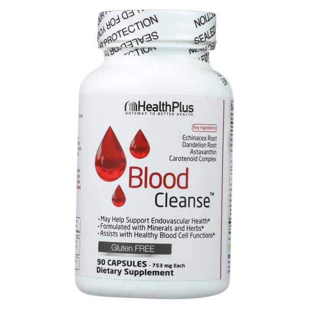 Health Plus - Blood Cleanse - 90 Capsules