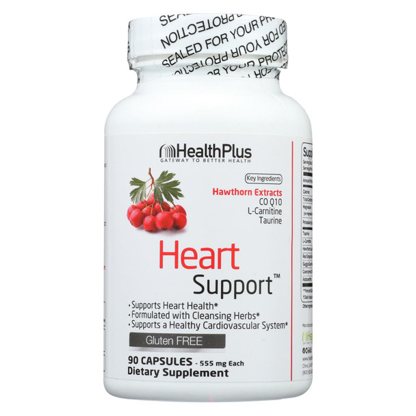 Health Plus - Heart Cleanse - Total Body Cleansing System - 90 Capsules