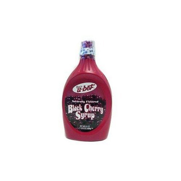 Fox's U - Bet Cherry Syrup - Cherry - Case of 12 - 20 oz.