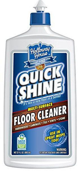 Holloway House Holloway House Quick Shine Floor Cleaner - Floor Cleaner - Case of 6 - 27 oz.