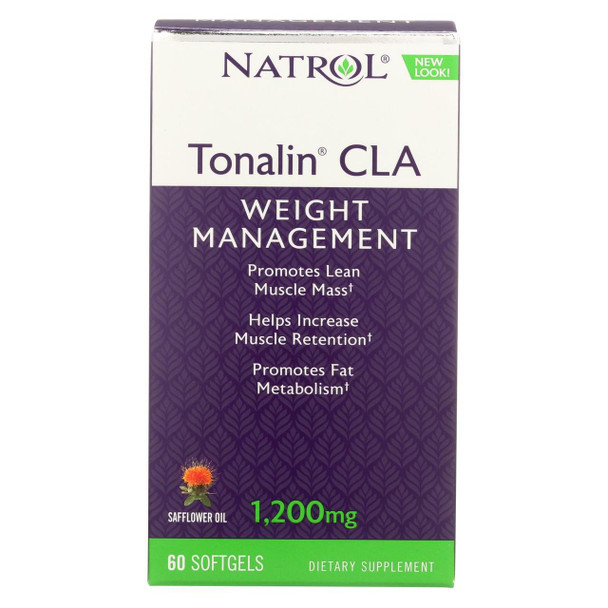 Natrol Tonalin CLA - 1200 mg - 60 Softgels