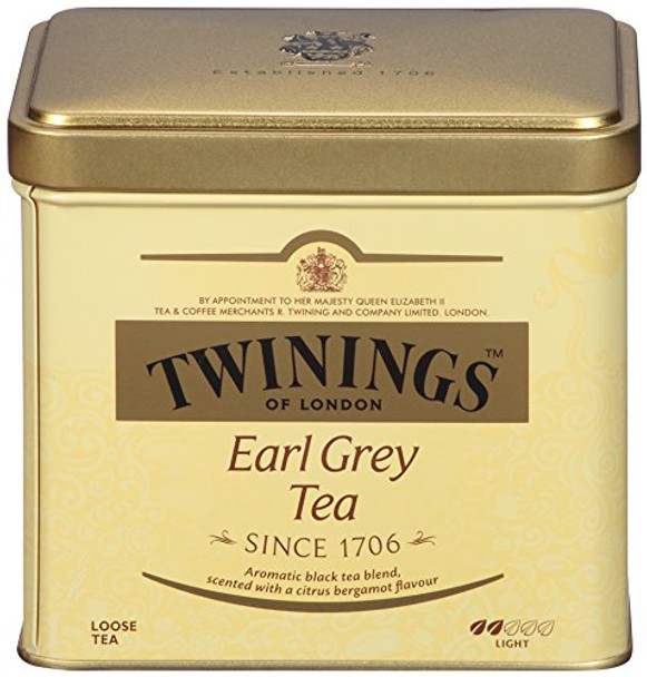 Twinings Tea Loose Tea - Earl Grey - Case of 6 - 200 GRM