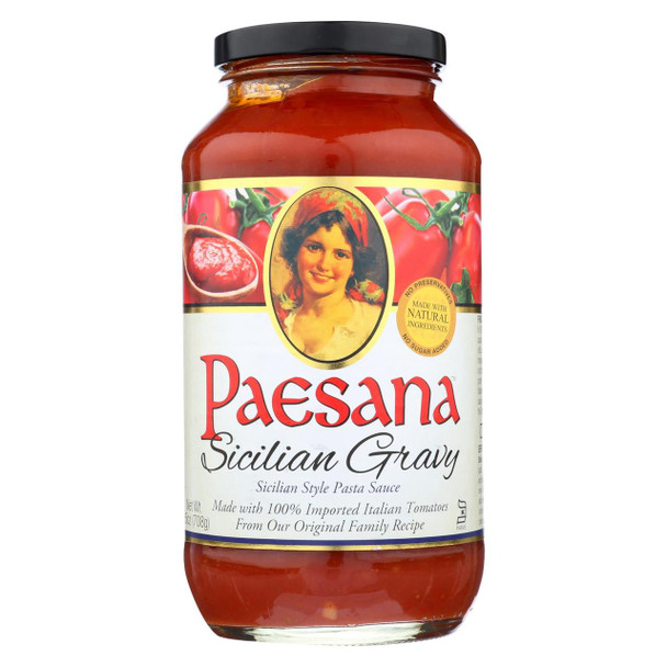 Paesana - Gravy Sicilian All Ntrl - CS of 6-25 FZ