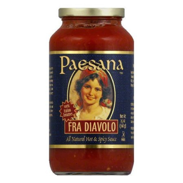 Paesana - Sauce Fra Diavolo Al Ntrl - CS of 6-25 FZ