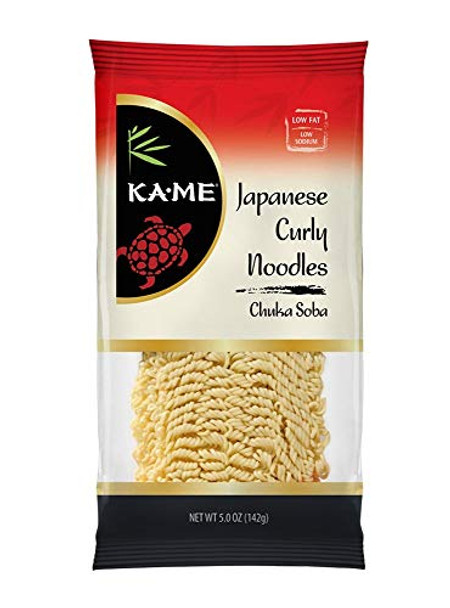 Ka'Me Japanese Curly Noodles - Case of 12 - 5 oz.