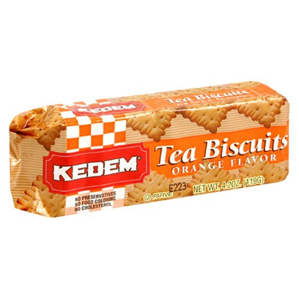 Kedem Tea Biscuits - Case of 24 - 4.2 oz.